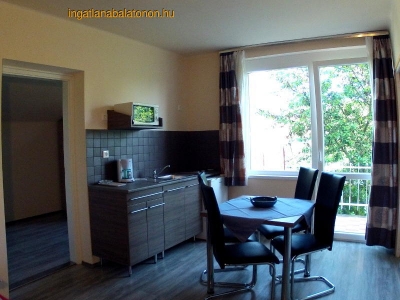 In Balatonföldvár, 150m from the Eastern Beach an apartment on the ground floor is  for rent for max 4 people – Apartment Fsz. 1