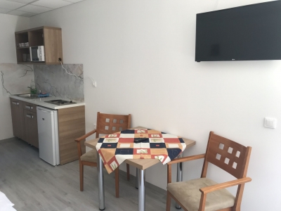 In Balatonföldvár, 150m from the Eastern Beach an apartment on the ground floor is  for rent for max 4 people – Apartment Fsz. 1