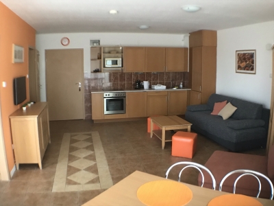 In Balatonlelle, 150 meters from Lake Balaton a ground floor apartment in a newly built apartment building is available for 2+3 people (apartment FSZ 4.)